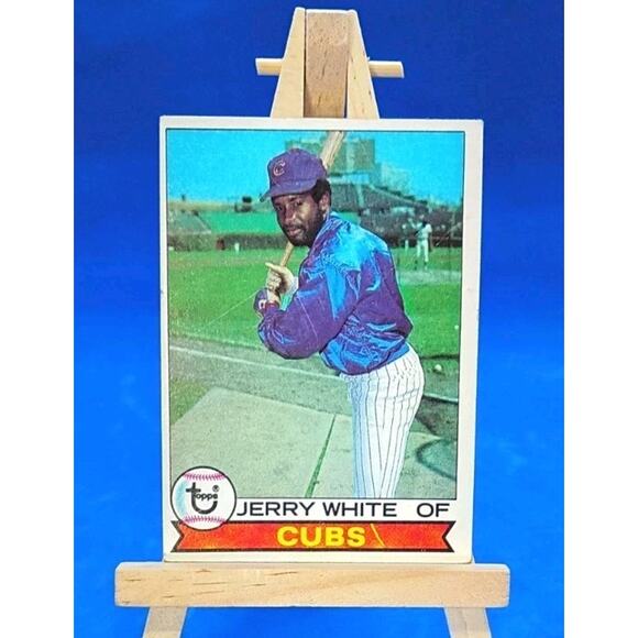 1979 Topps - Jerry White #494  Chicago Cubs - Picture 2 of 4